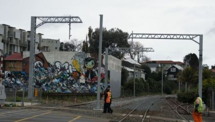 March To Auckland’s Rail Electrification
