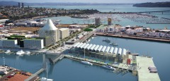 How Wynyard Quarter will look with the distinctive ASB volcano cone HQ